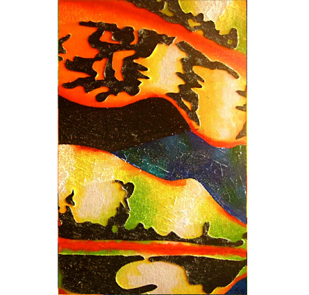 yellow Bali Detail 2